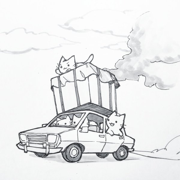 Рисунки для срисовки машины