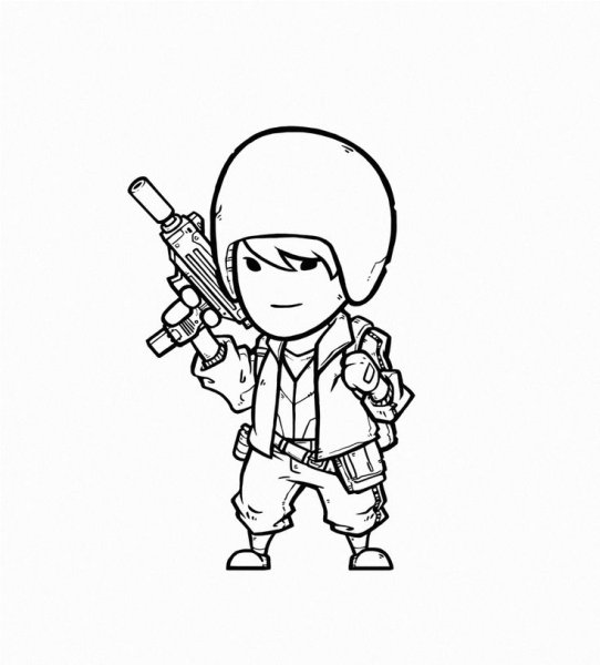 PUBG рисунок