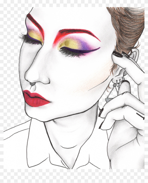 Эскизы для визажистов