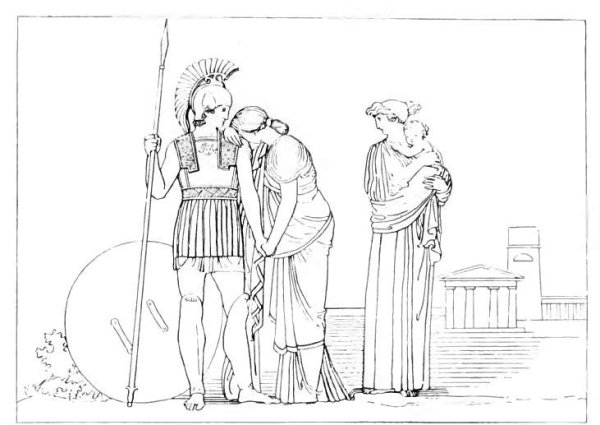 Начало Троянской войны рисунок