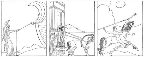 Иллюстрации к поэме Илиада и Одиссея