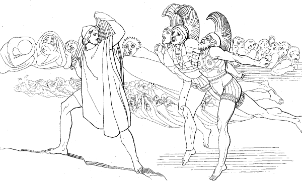 Иллюстрация к поэме Гомера Одиссея