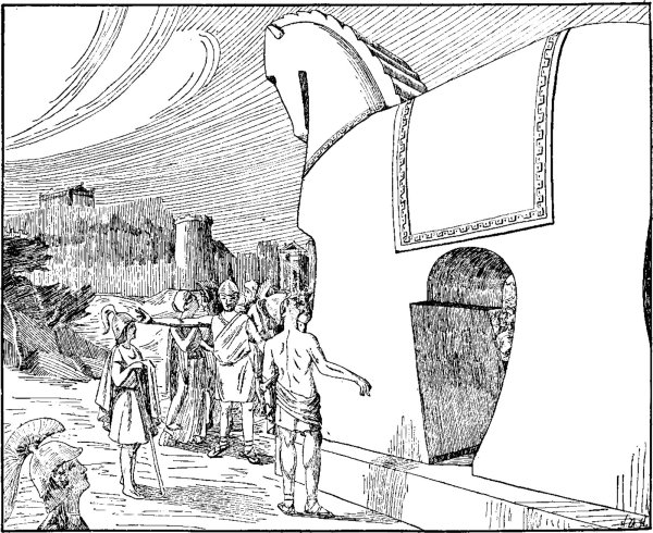 Иллюстрация к Троянской войне