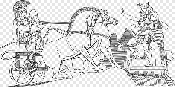 Иллюстрация к поэме Гомера Илиада