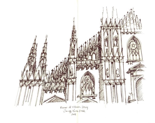 Нотр дам де пари рисунок