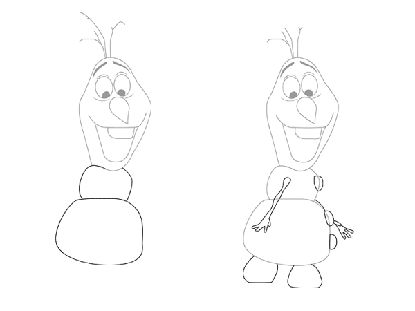 Рисование героев из мультфильмов