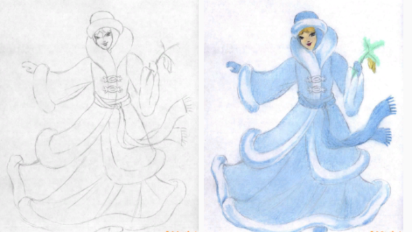 Иллюстрация к опере Снегурочка Римский Корсаков