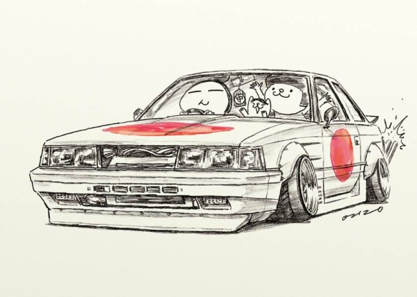 Toyota Supra a80 JDM Art