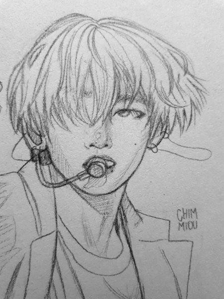 Тэён NCT рисунки