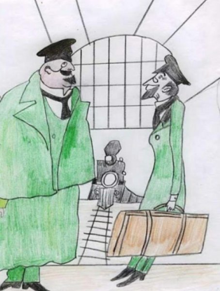 Рассказ толстый и тонкий Чехов