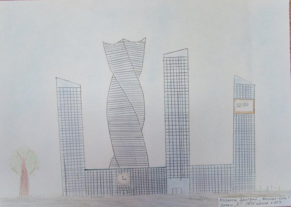 Небоскребы карандашом легко