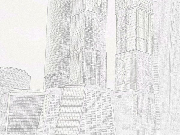 Москва Сити раскраска