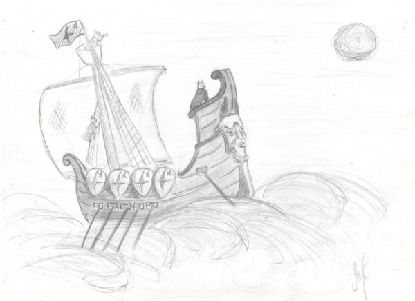 Садко карандашом