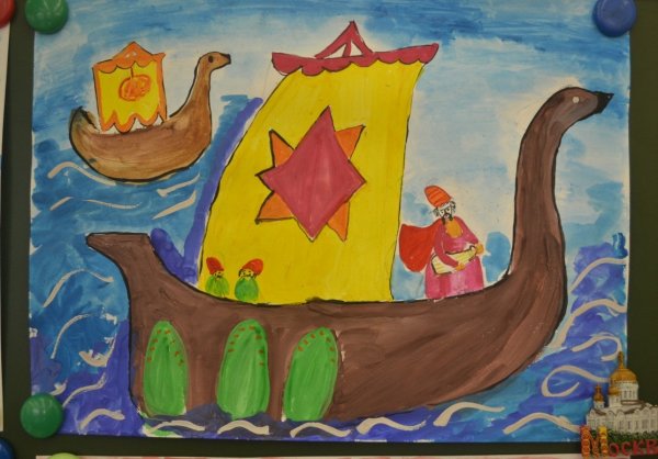 Рисунок к опере Садко