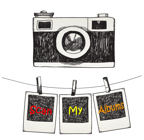 Фотоаппарат полароид рисунок