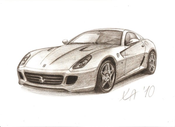 Феррари для рисования