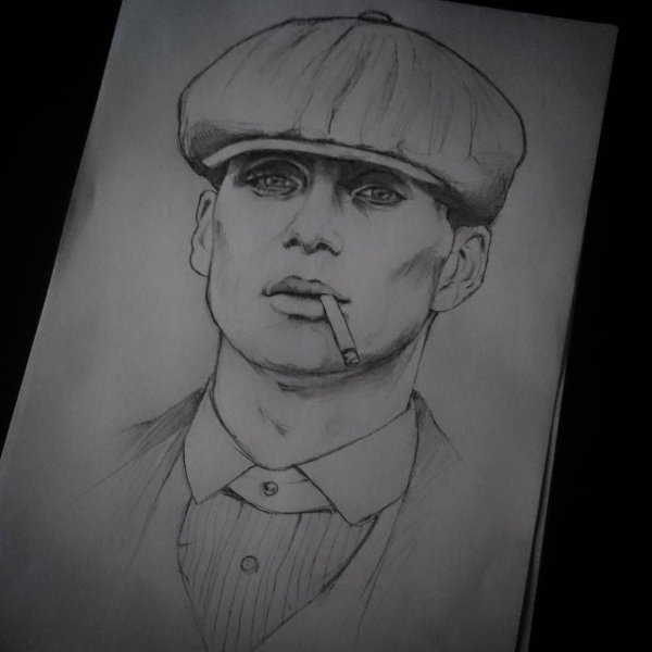 Гимнастка рисунок карандашом