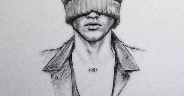 Военный карандашом