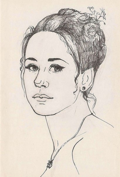 Графический портрет человека