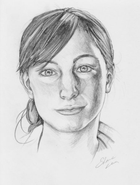 Графический портрет человека