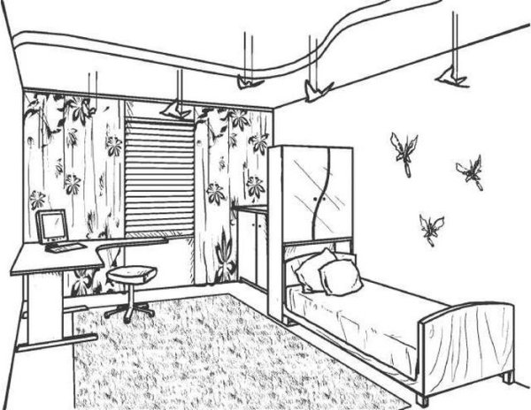 Кровать перспектива