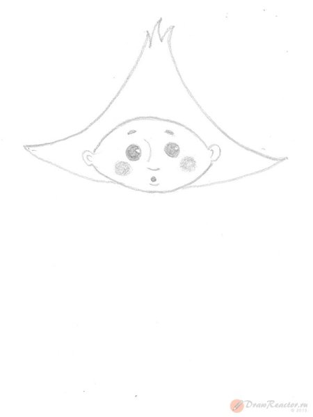 Незнайка рисунок карандашом