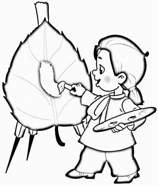 Незнайка рисунок легкий