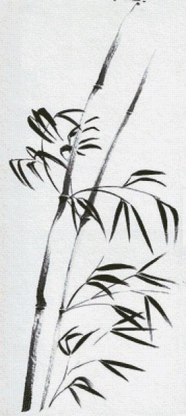 Бамбук тушью