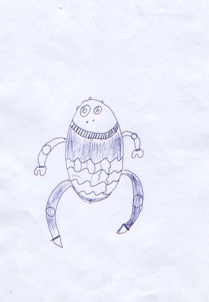 Рисунок к сказу Левша лёгкий