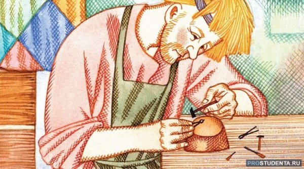 Иллюстрация к рассказу Чехова злоумышленник