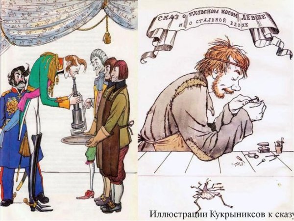 Левша Лесков портрет