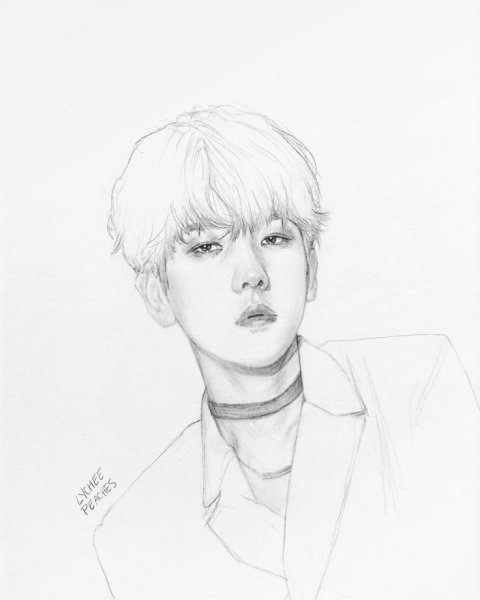 Рисунок корейца Сехун