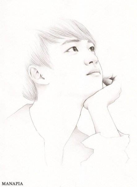 Taeyong NCT скетч