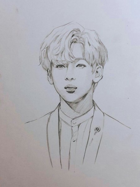 Портрет BTS Чимин