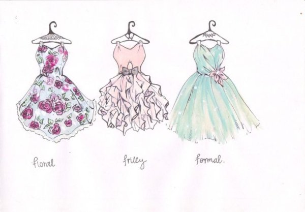 Платье карандашом для детей