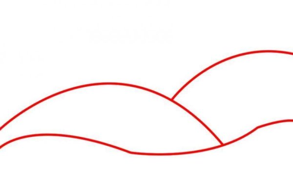 Сугробы рисунок карандашом для срисовки