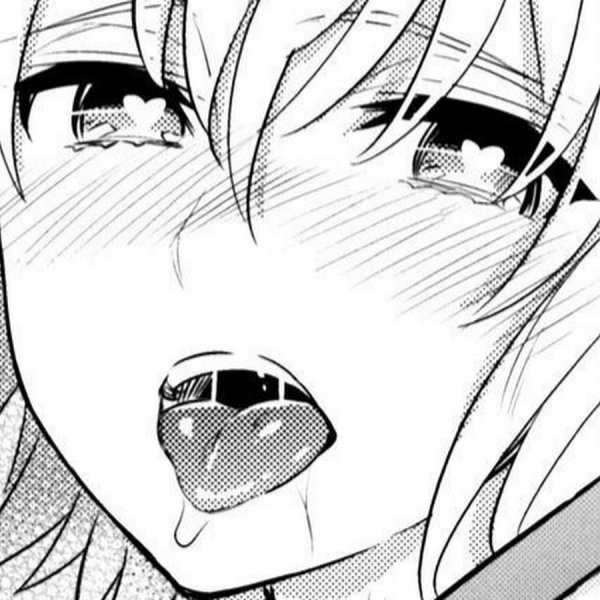 Охигао черно белое аниме