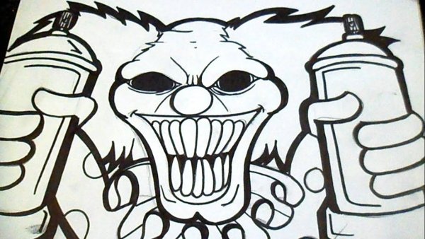 Граффити рисунки для срисовки