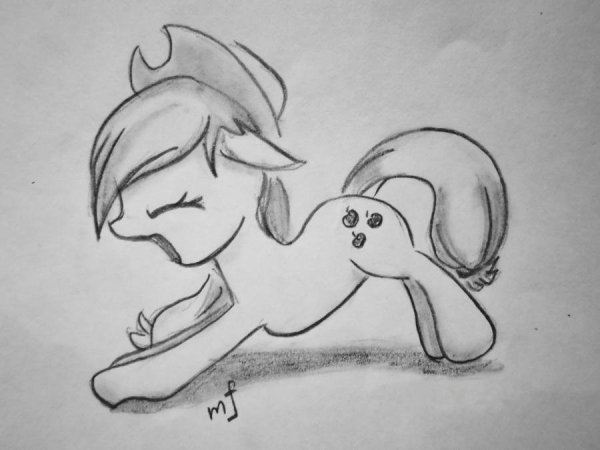 Несложные рисунки пони
