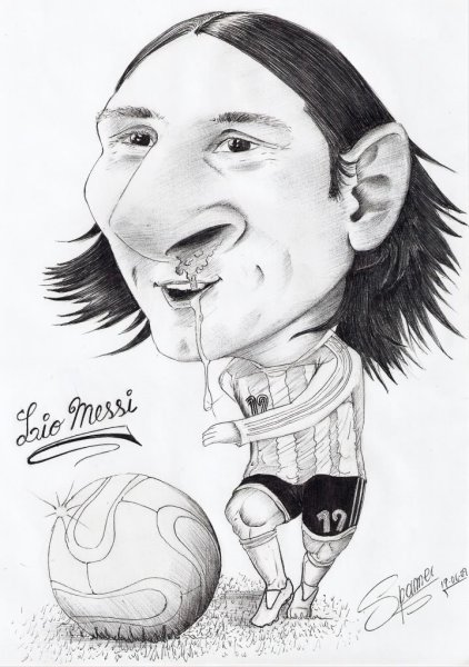 Шарж Мистер Бин