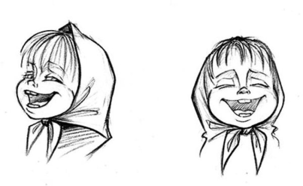 Шарж карандашом для начинающих