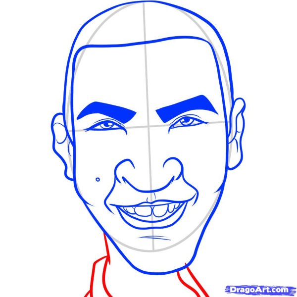 Шарж Гарик Харламов