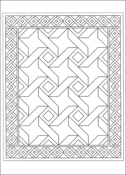 Эскиз ковра