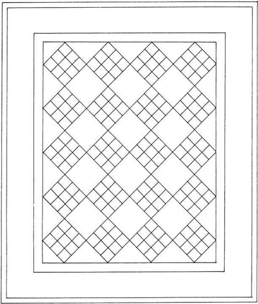Раскраски ковры с узорами