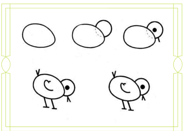 Схемы рисования для малышей