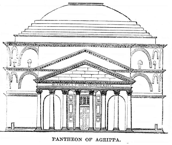 Пантеон карандашом