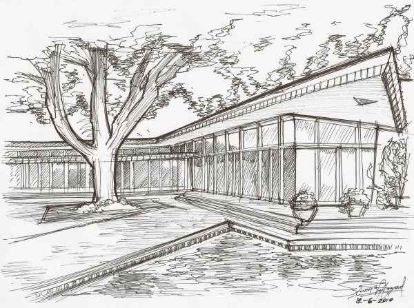 Зарисовки природы и архитектуры