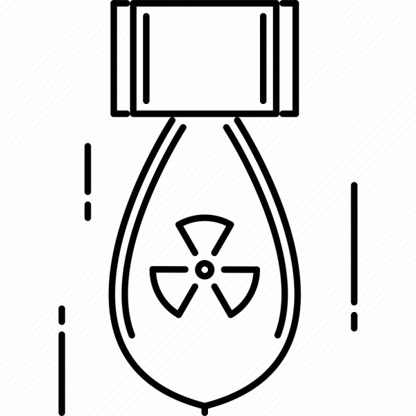 Атомная бомба рисунок