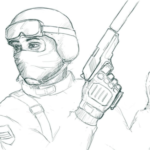 ОМОНОВЕЦ рисунок