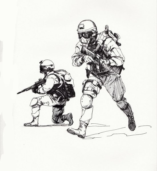 Зарисовки спецназа